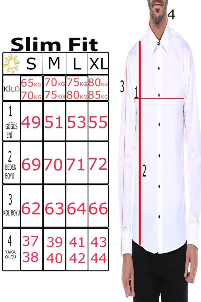 Мужская рубашка с длинным рукавом Slim Fit, ледяного цвета с мини-узором, 67% хлопок, 33% полиэстер — изображение 4