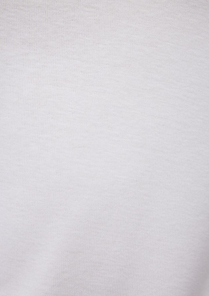 Белая футболка с рибаной, 100% хлопок, slim fit, круглый вырез, короткий рукав, супер мягкая ткань, доступна в размерах S, M, L, XL, XXL — изображение 7