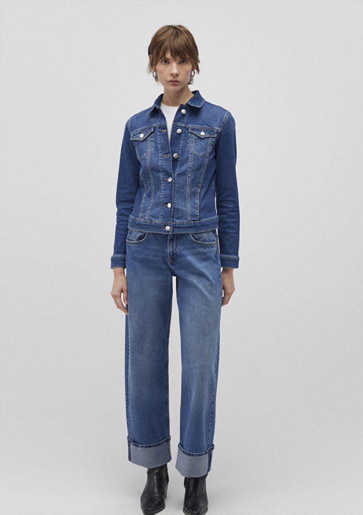 Джинсовая куртка Daisy Casual Vintage темно-синего цвета от MAVI с подгонкой, регулируемым капюшоном и карманами без молний — изображение 2