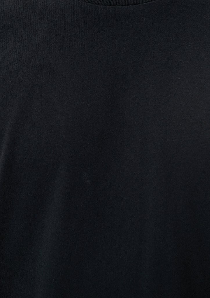 Черная футболка из органического хлопка MAVI, 100% органический материал, slim fit, короткий рукав, круглый вырез, экологически чистая продукция — изображение 6
