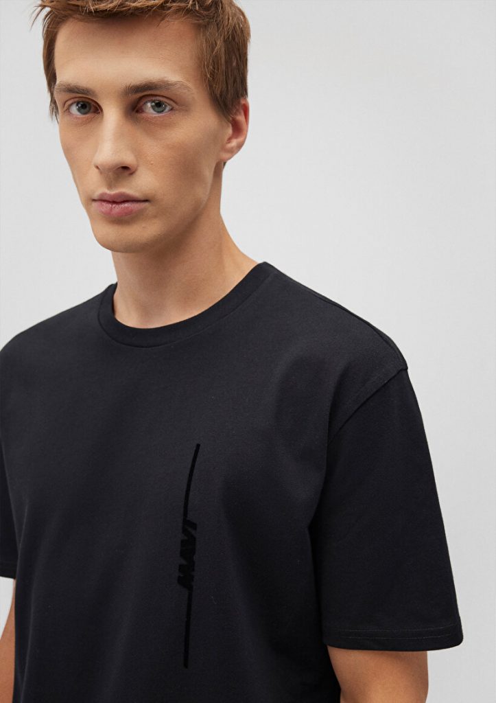 Черная футболка с логотипом MAVI из 100% хлопка для мужчин, размер S, M, L, XL, XXL — изображение 6