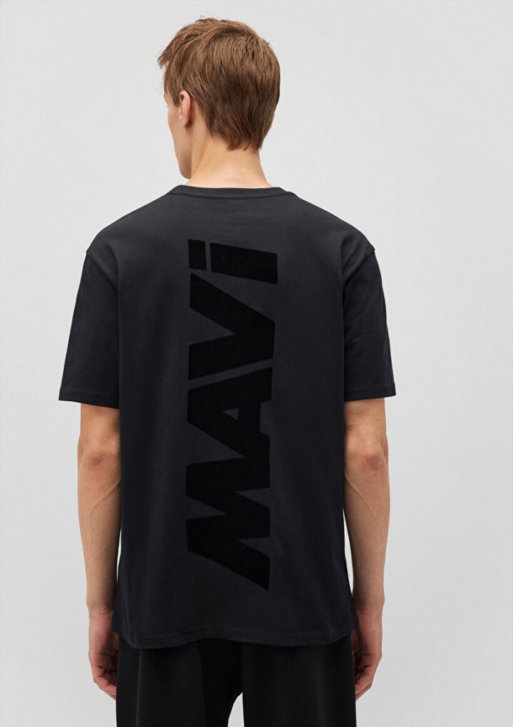 Черная футболка с логотипом MAVI из 100% хлопка для мужчин, размер S, M, L, XL, XXL — изображение 5