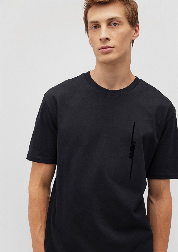 Черная футболка с логотипом MAVI из 100% хлопка для мужчин, размер S, M, L, XL, XXL — изображение 3