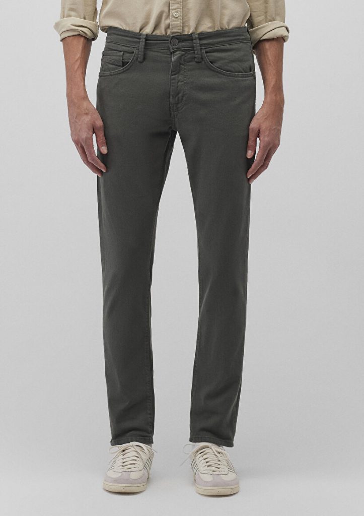 Мужские брюки Jake Yosun Yeşili Comfort Gabardin от MAVI, облегающий крой, 98% хлопок, 2% эластан, размеры 28-38 — изображение 3