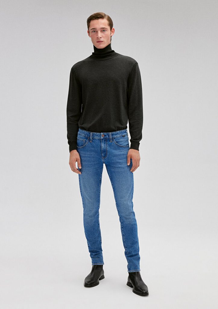 Джинсы Kvnç Mavi Black Indigo, узкий крой, идеальная посадка, 99% хлопок, 1% эластан, комфортная носка, размеры 26-38 — изображение 2