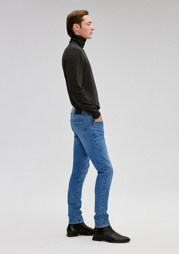 Джинсы Kvnç Mavi Black Indigo, узкий крой, идеальная посадка, 99% хлопок, 1% эластан, комфортная носка, размеры 26-38 — изображение 5