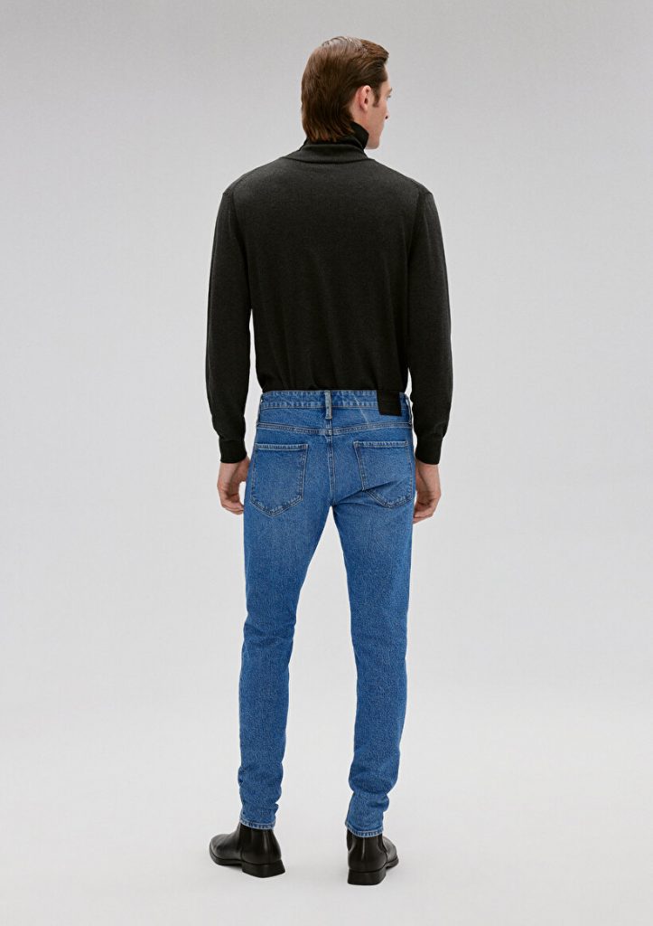 Джинсы Kvnç Mavi Black Indigo, узкий крой, идеальная посадка, 99% хлопок, 1% эластан, комфортная носка, размеры 26-38 — изображение 4
