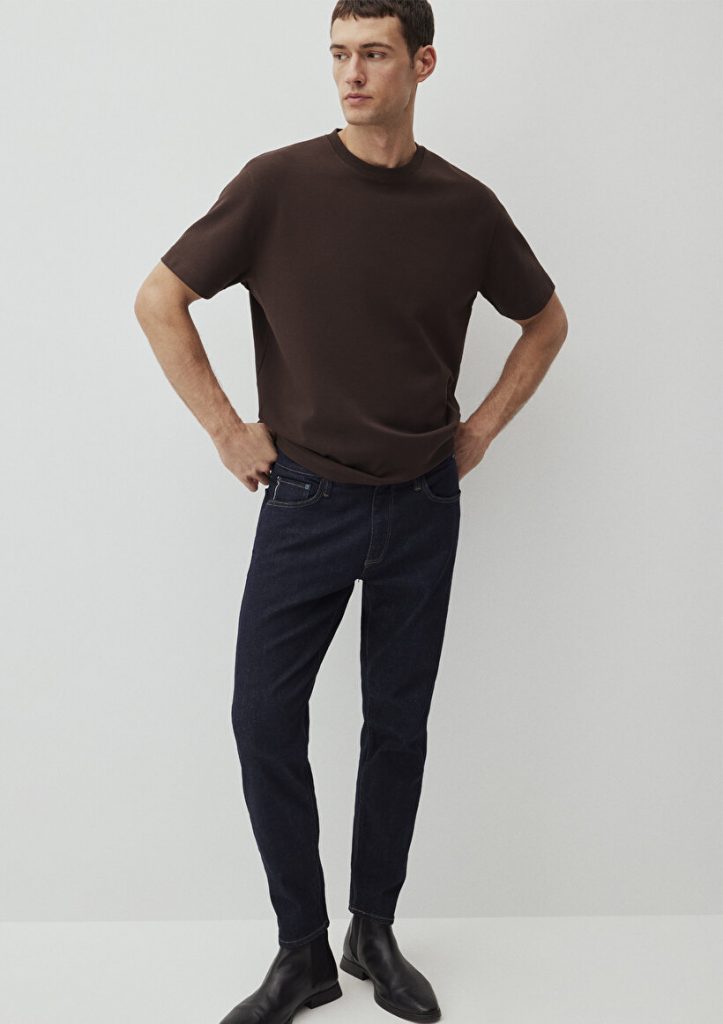 Джинсы Milan Mavi Edition Rinse Selvedge, tapered fit, органический хлопок, часть коллекции All Blue, размеры 27-34 — изображение 4