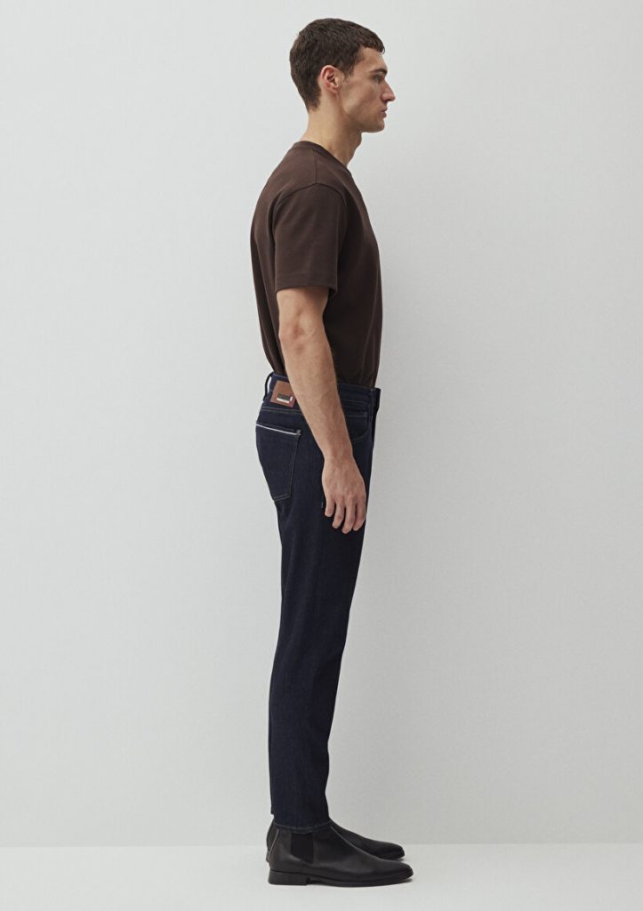Джинсы Milan Mavi Edition Rinse Selvedge, tapered fit, органический хлопок, часть коллекции All Blue, размеры 27-34 — изображение 8