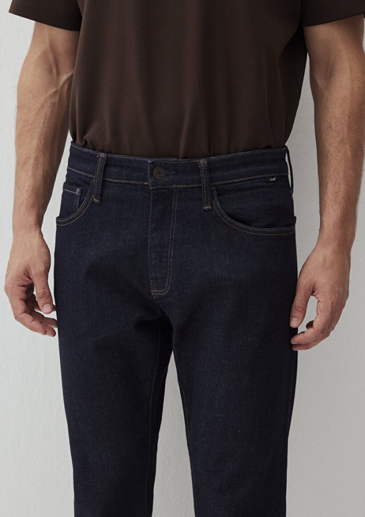 Джинсы Milan Mavi Edition Rinse Selvedge, tapered fit, органический хлопок, часть коллекции All Blue, размеры 27-34 — изображение 9