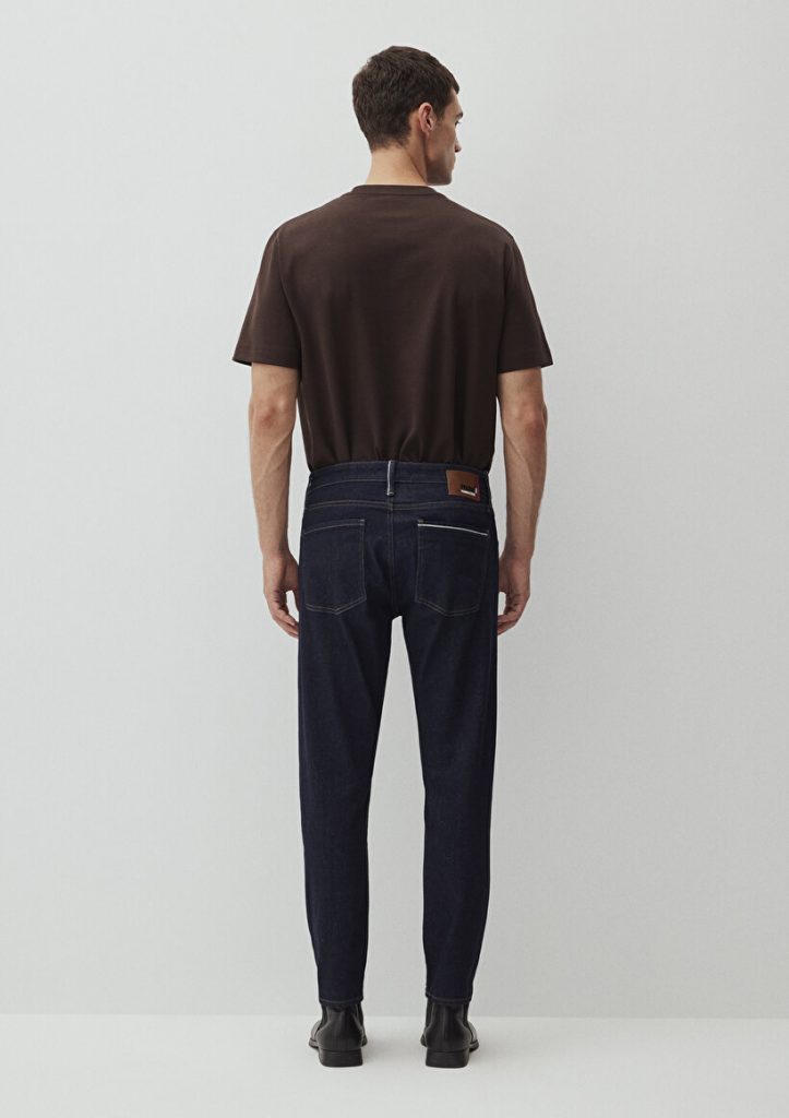 Джинсы Milan Mavi Edition Rinse Selvedge, tapered fit, органический хлопок, часть коллекции All Blue, размеры 27-34 — изображение 7