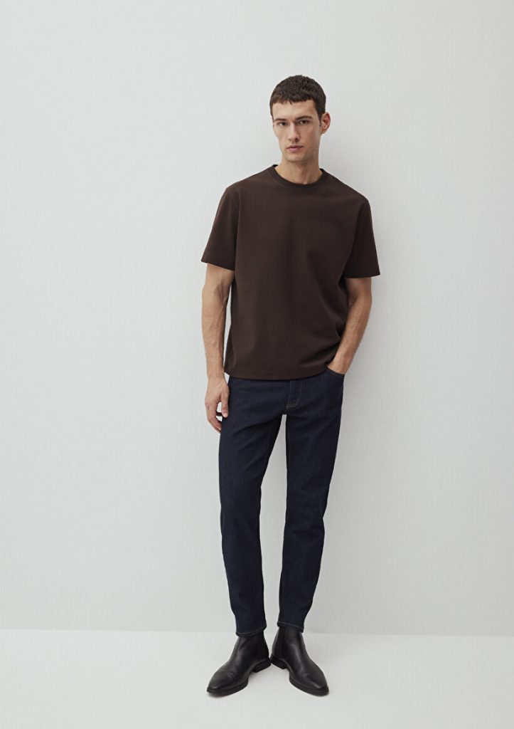 Джинсы Milan Mavi Edition Rinse Selvedge, tapered fit, органический хлопок, часть коллекции All Blue, размеры 27-34