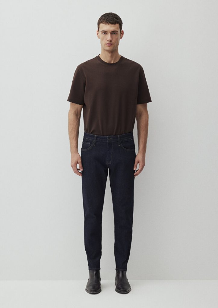 Джинсы Milan Mavi Edition Rinse Selvedge, tapered fit, органический хлопок, часть коллекции All Blue, размеры 27-34 — изображение 5