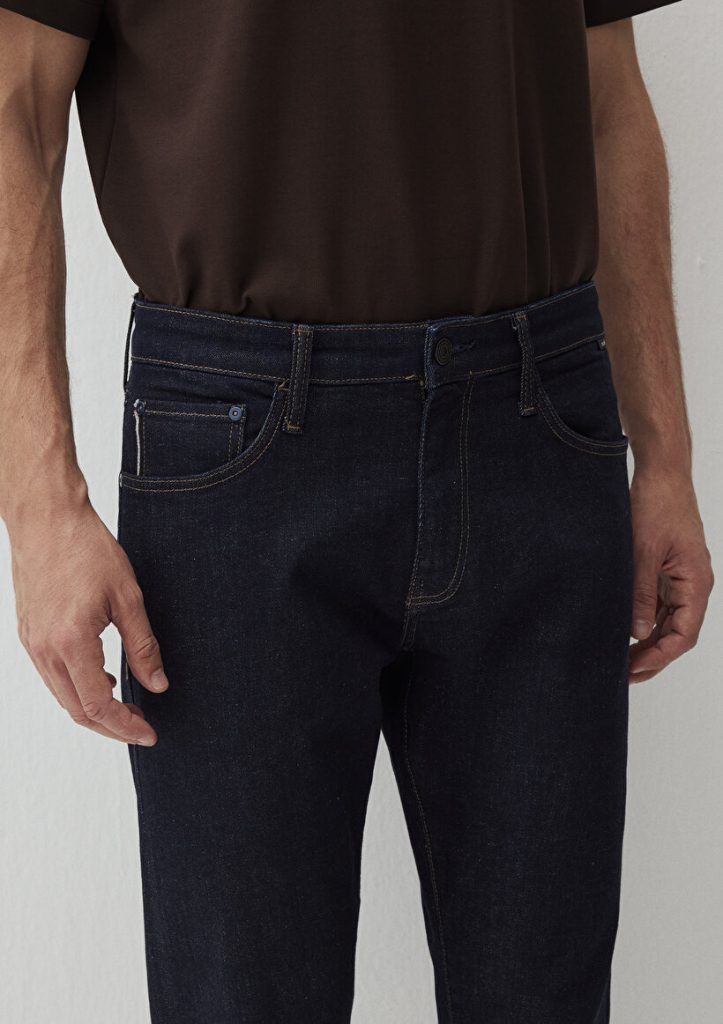 Джинсы Milan Mavi Edition Rinse Selvedge, tapered fit, органический хлопок, часть коллекции All Blue, размеры 27-34 — изображение 10