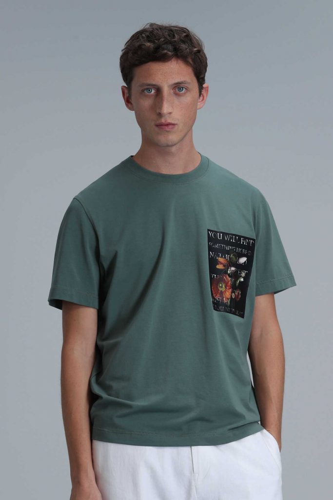 Современная графическая футболка цвета утки, размеры S, M, L, XS, 3XL, 4XL — изображение 5
