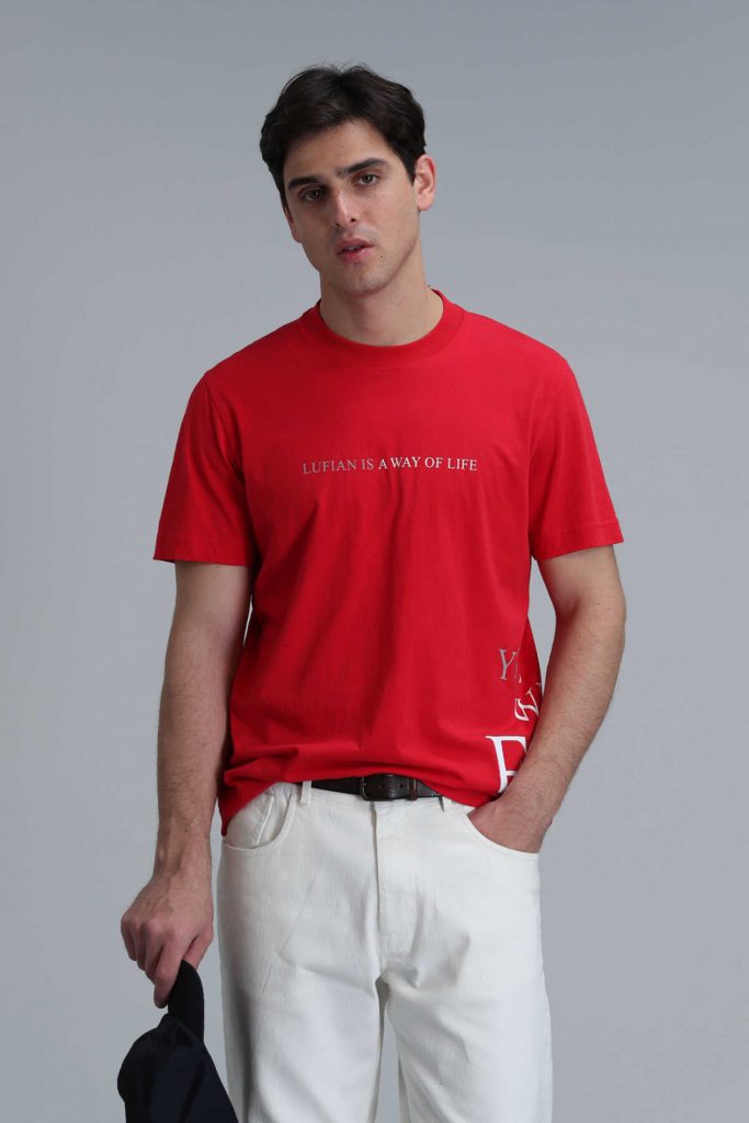 Современная графическая футболка Potter красного цвета, размеры: XS, S, M, L, XL, XXL, 3XL, 4XL