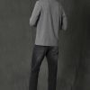 Мужская футболка с длинным рукавом Dominic серого цвета, размеры S-XXL — изображение 5