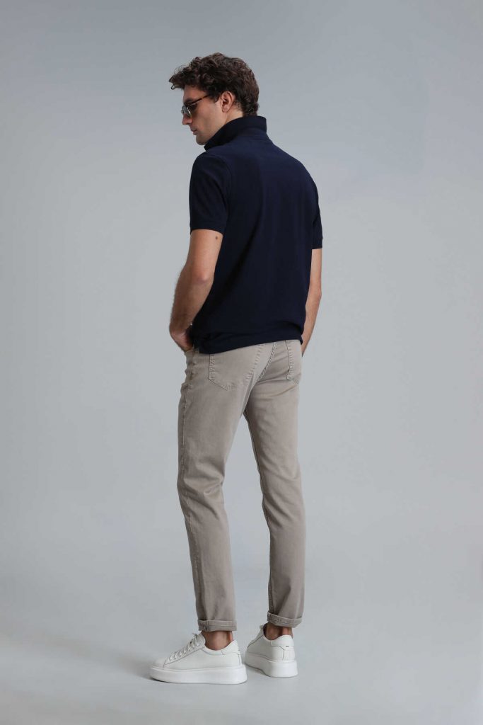 Мужские брюки Helt Spor, 5 карманов, Slim Fit, цвет верблюжий, размеры 44-54 — изображение 6