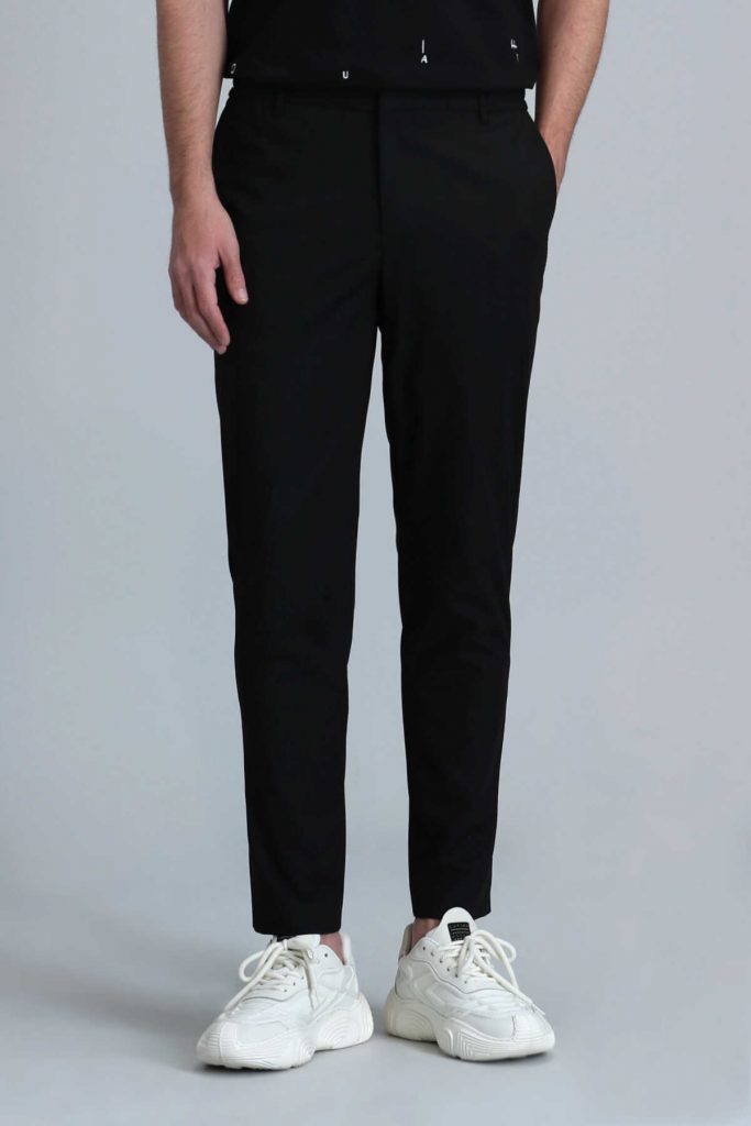 Смарт чино мужские брюки Slim Fit черные размера 46-56 — изображение 2