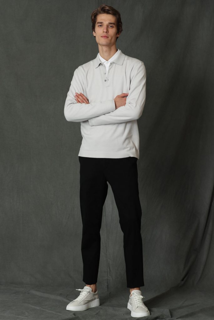 Мужские черные чиносы Bogar Slim Fit, размер 48-50 — изображение 4