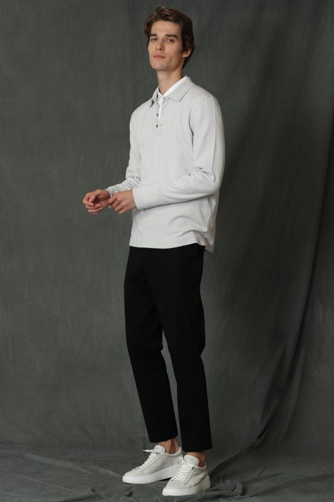 Мужские черные чиносы Bogar Slim Fit, размер 48-50 — изображение 3