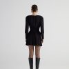Мини-платье с корсетом Jade черного цвета, размер XS, идеальное для стильных мероприятий — изображение 5