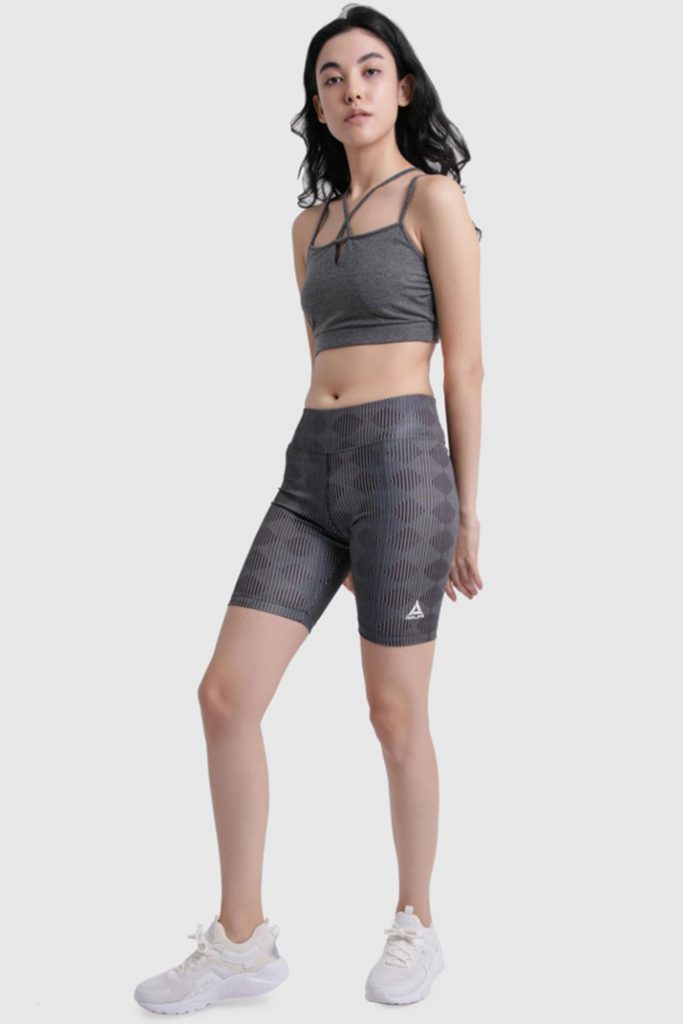Женские беговые шорты-leggings | Черные, размер S, M, L, XL, бренд Underwear