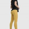 Женские йога и пилатес длинные леггинсы | Горчица 22025, размер S, M, L, XL от бренда Underwear — изображение 2