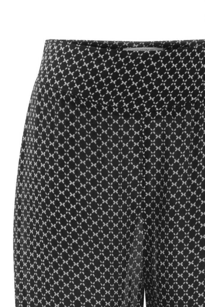 К pantalon с корсетным дизайном Empirme черного цвета от бренда ADL, размеры 34, 36, 40, 46, мягкая ткань 57% фло́ш, 43% вискоза — изображение 5