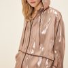 Брюки-бомбер Gold Moda Tutkusu, яркое, капюшон, 100% переработанный полиэстер, удобный крой, размер 44, 34, 36, 38, 40, 42