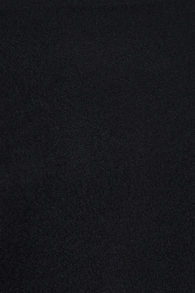 Черное мини-платье Night Zoom с поясом, 100% полиэстер, узкий крой, квадратный вырез, без рукавов, подходит для размеров S, XS, M — изображение 5
