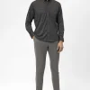 Рубашка с манжетами, модель slim fit, черного цвета, состав: 20% хлопка, 60% полиэстера, 20% вискозы, Турецкое происхождение — изображение 2