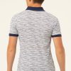 Поло-майка с принтом Slim Fit из 100% хлопка, белая, размер S, Турция — изображение 2