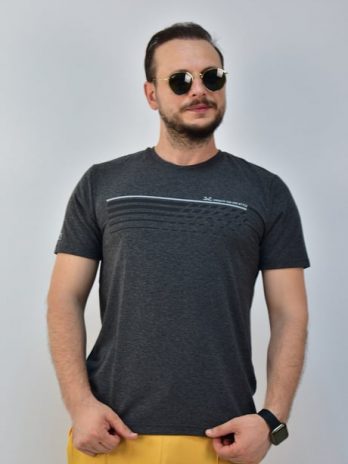 Эскетик G3 Мужская спортивная футболка Slimfit из 95% хлопка, дышащая и удобная, идеальна для активного отдыха и повседневной носки