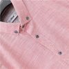 Современная мужская рубашка - 11-1787 - Красная, размеры: XL, L, M, XXL — изображение 2