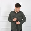Мужская рубашка Regular Fit OLIVE из Тенсела с хлопком и эластаном, размеры S, M, L, XL, XXL — изображение 2