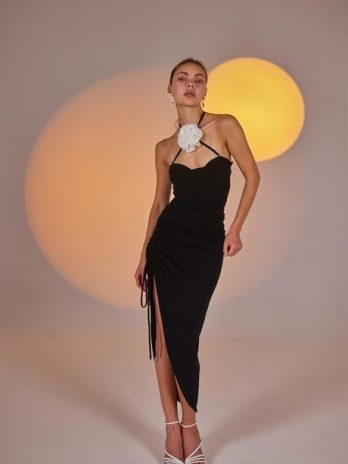 Юбка Poena черного цвета, размеры S, XS, M, L