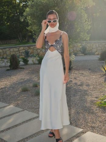 Платье Markano Thalia белое, размеры S, XS, M, L