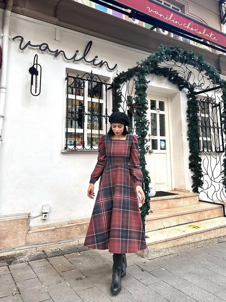 Винтажное платье с квадратным вырезом из хлопка, 100% натуральный, длина 120 см, размеры от S до 3XL, рекомендуется ручная стирка — изображение 5