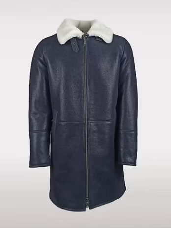 Длинное пальто из овчины Michael