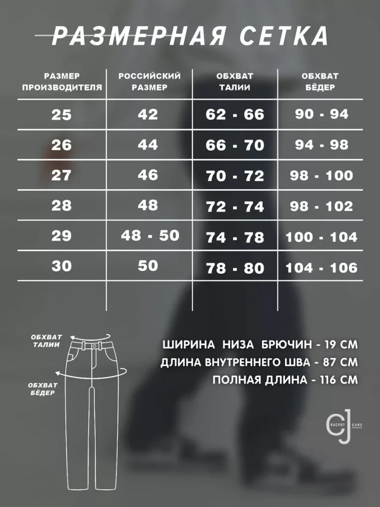 Джинсы для высоких Cracpot — изображение 2