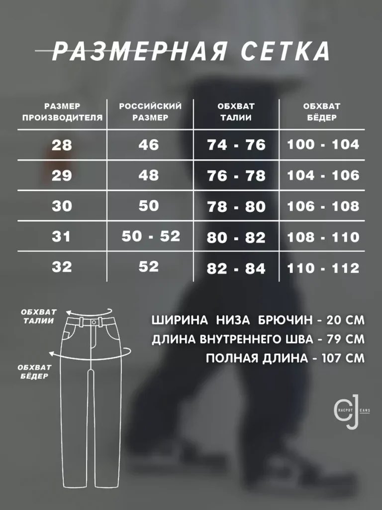 Джинсы прямые Большие размеры Cracpot — изображение 2