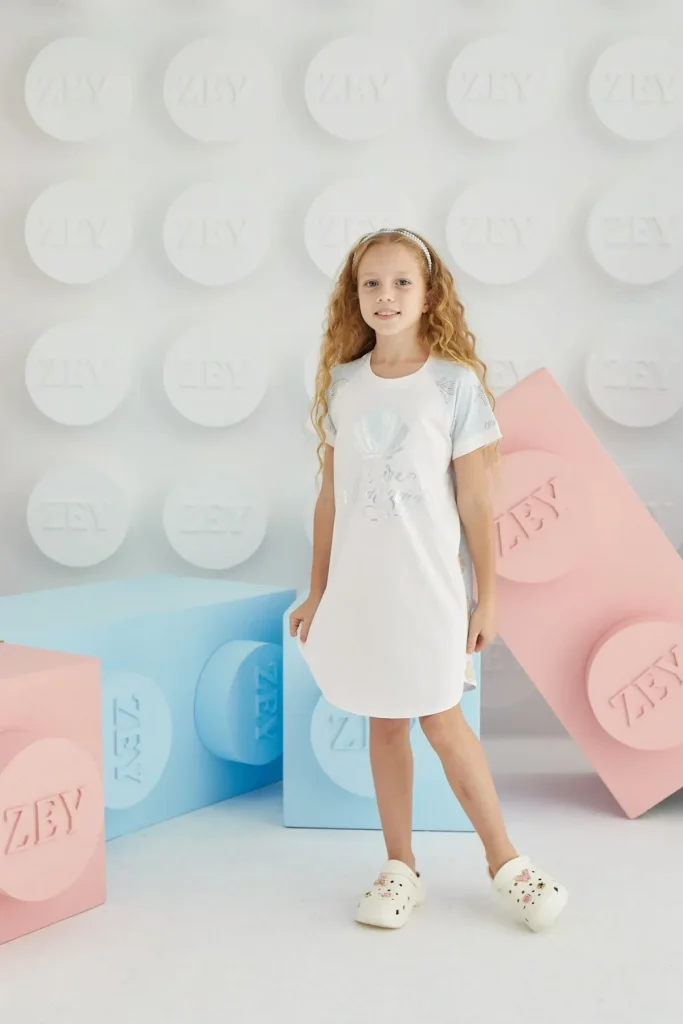 Ночная сорочка для девочки ZEYZEY kids — изображение 3